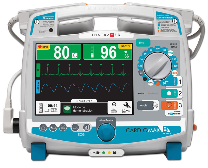 MONITOR DESFIBRILADOR BIFASICO | CARDIOMAX